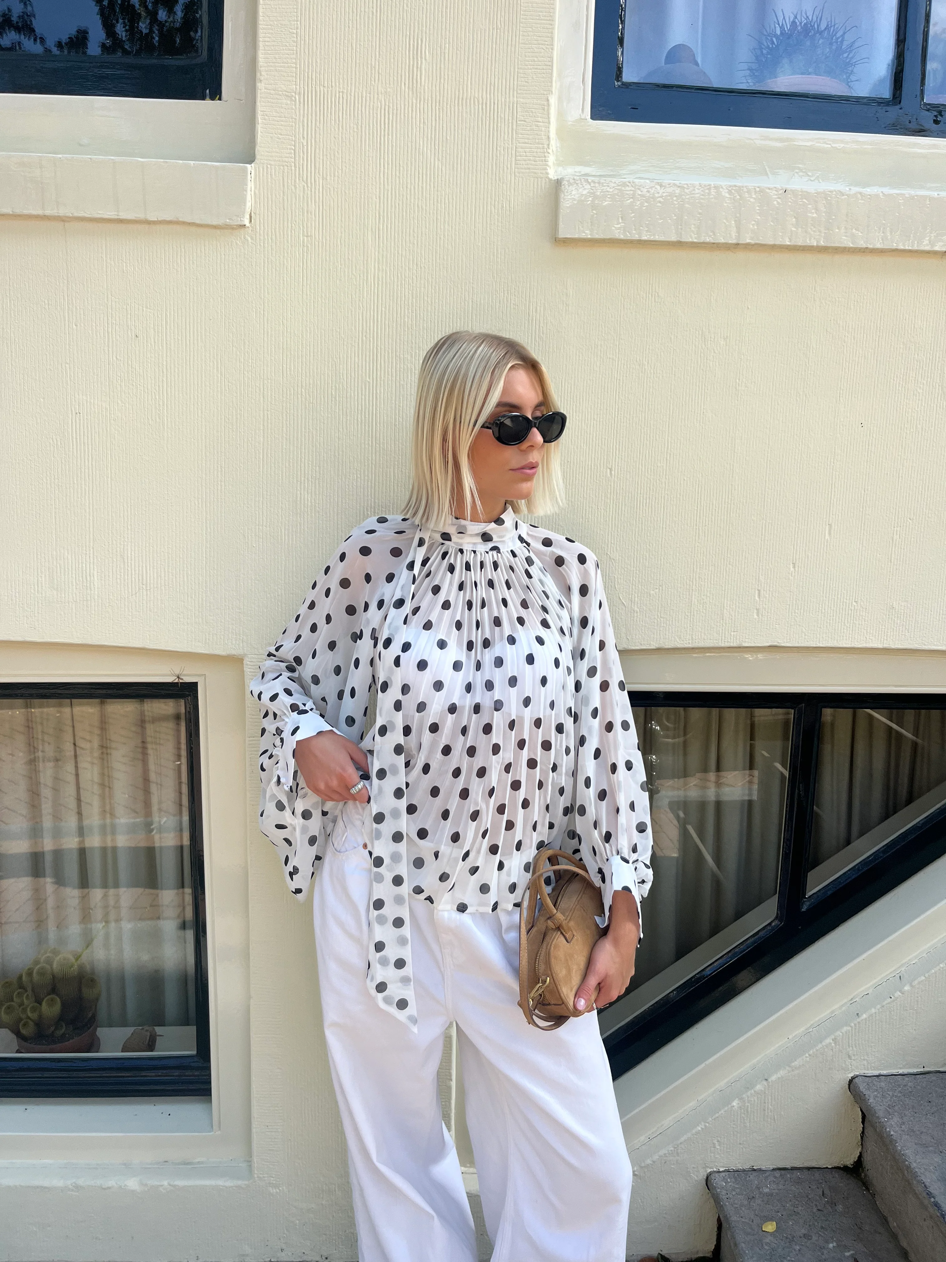 Blouse Éléanore blanche - Image 3