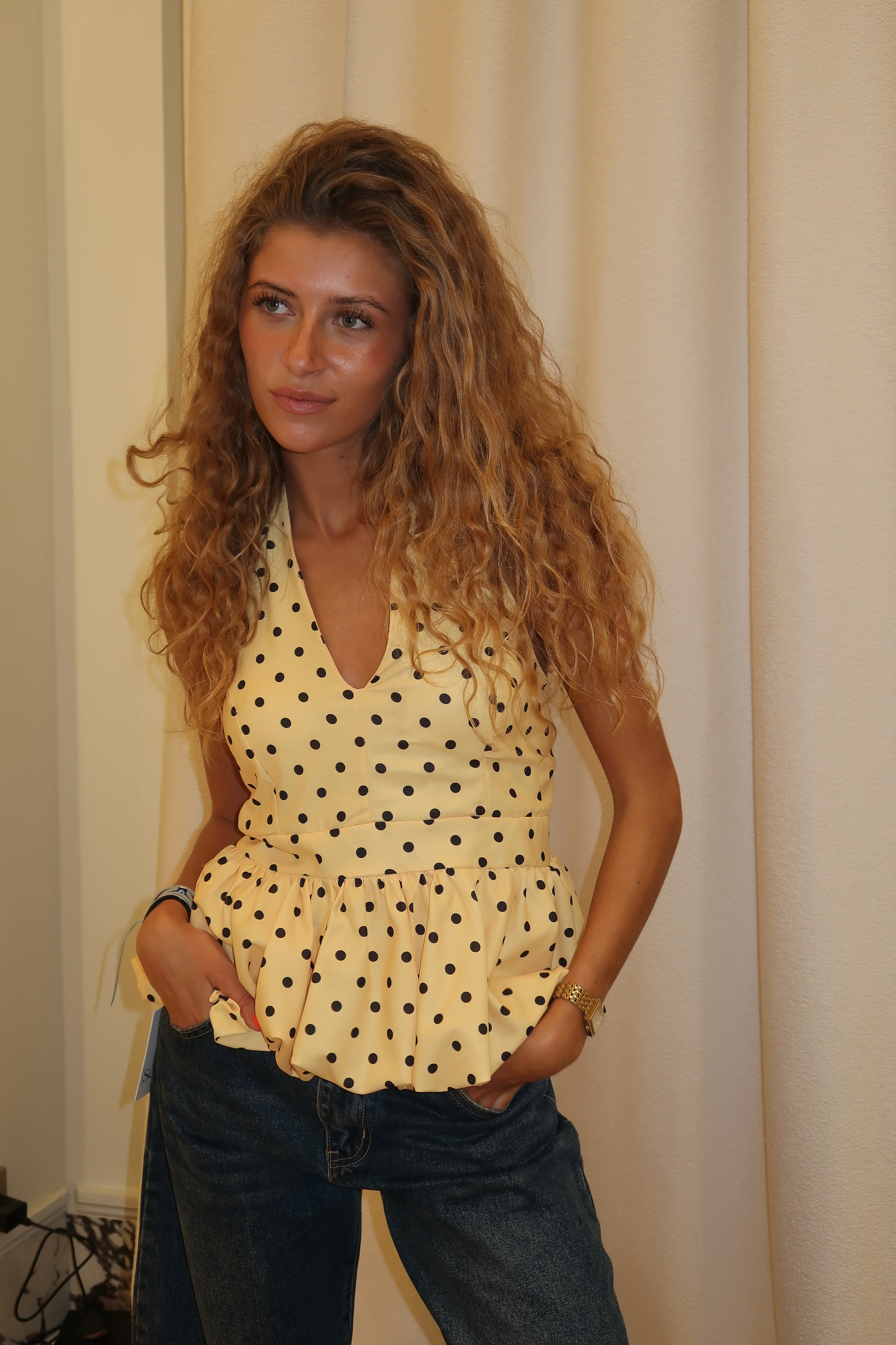 Haut Célia jaune - Image 5